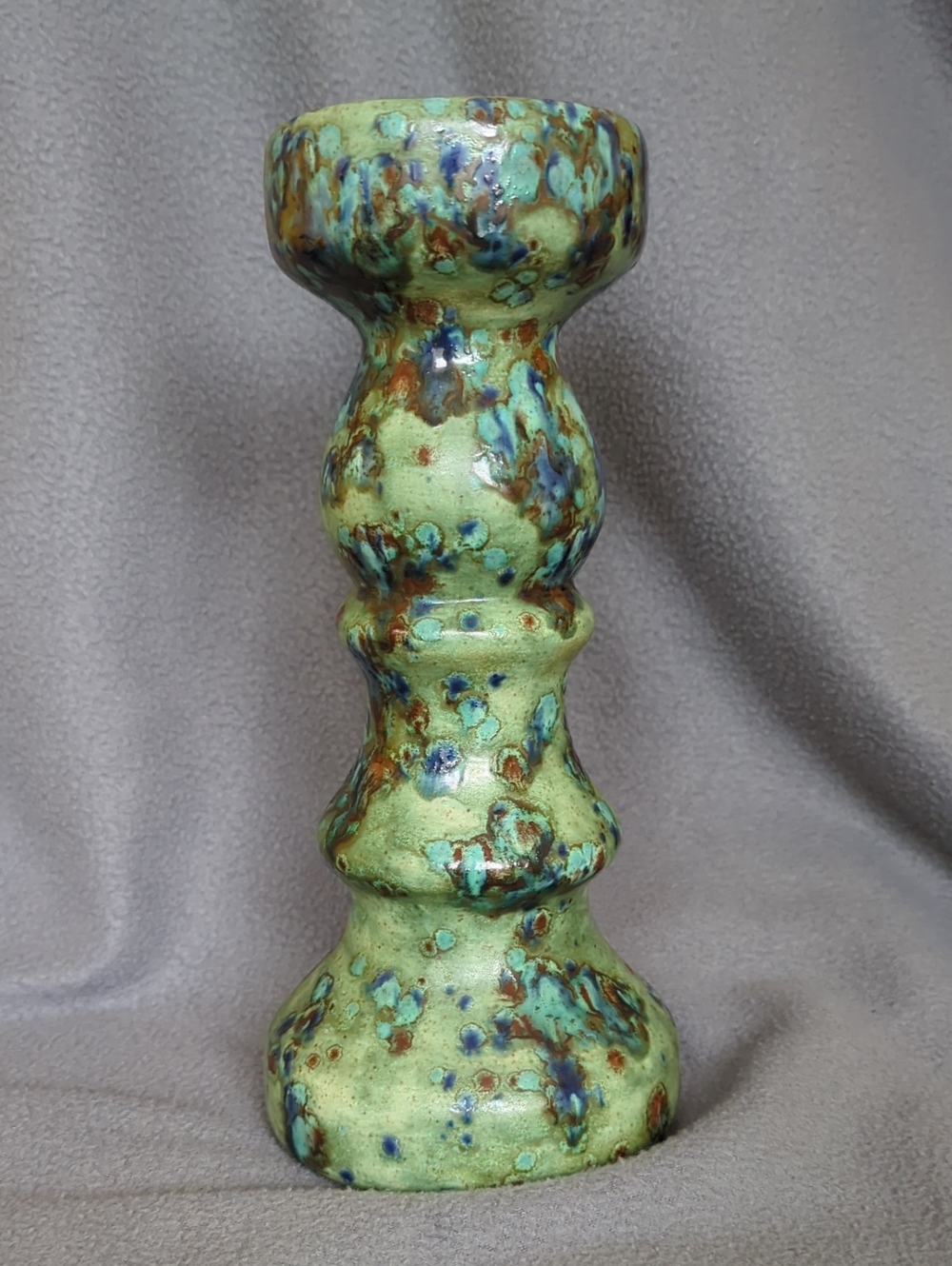 Handcrafted Pottery Candleholder.